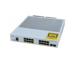Cisco 16x 10/100/1000 Ethernet PoE+ ports and 240W PoE budget, 2x 1G SFP uplinks