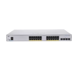 Cisco 24x 10/100/1000 Ethernet PoE+ ports and 195W PoE budget, 4x 10G SFP+ uplinks