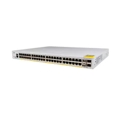Cisco 48x 10/100/1000 Ethernet PoE+ ports and 740W PoE budget, 4x 1G SFP uplinks