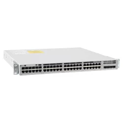 Catalyst 9300 48-port fixed uplinks PoE+, 4X10G uplinks, Network Advantage