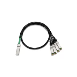 100GBase QSFP to 4xSFP25G Passive Copper Splitter Cable, 1m